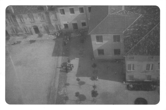 L'asilo di Salzano visto dal campanile (1940)