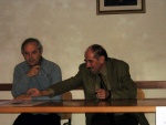 Il prof. Quirino Bortolato e il prof. Giampaolo Romanato