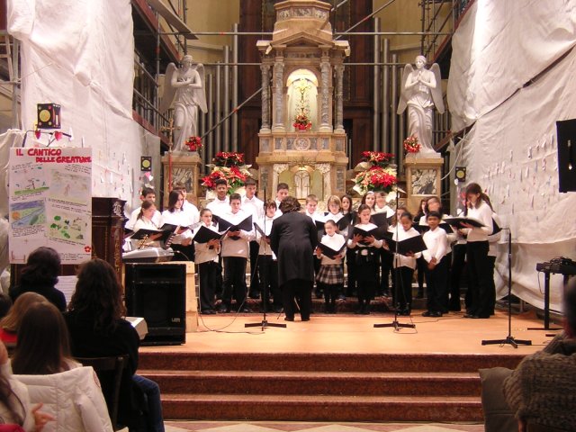 Il Coro della Scuola di Musica "K. Szymanowski" di Martellago