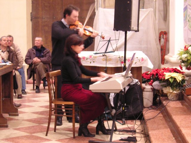 I musicisti della Scuola di Musica "K. Szymanowski" di Martellago