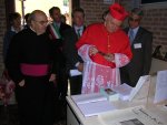 Mons. Giuseppe Vardanega e il Patriarca nel nostro Museo