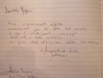 La firma del Patriarca card. Angelo Scola nel libro degli ospiti del museo