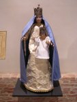 La Madonna della Roata. Restaurata nel 2002. Vedi le foto prima e dopo il restauro.
