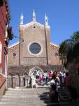 La facciata della Chiesa SS. Giovanni e Paolo a Venezia