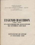 Copertina Eugenio Bacchion