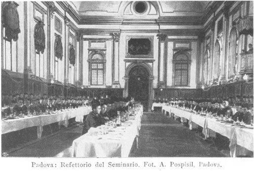 Padova: Refettorio del Seminario. Fot. A. Pospisil, Padova