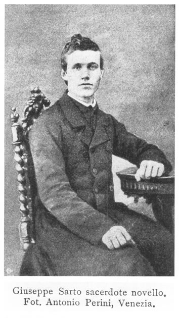 Giuseppe Sarto sacerdote novello. Fot. Antonio Perini, Venezia