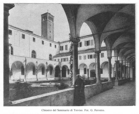 Chiostro del seminario di Treviso. Fot. G. Ferretto