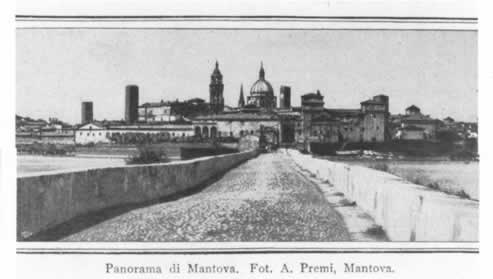 Panorama di Mantova. Fot. A. Premi, Mantova