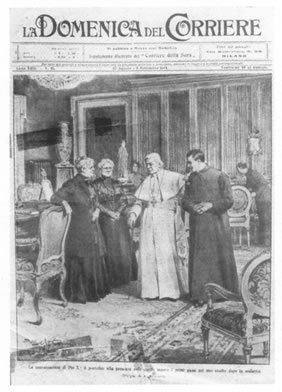 Copertina de La Domenica del Corriere