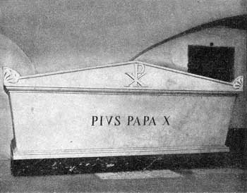 Das Grabmal Pius’ X