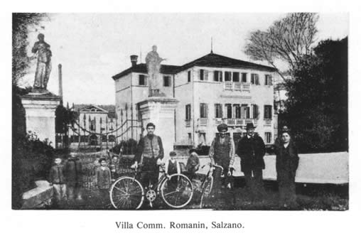 Villa Comm. Romanin, Salzano