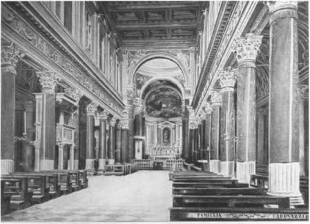 Interno della  cattedrale, Mantova